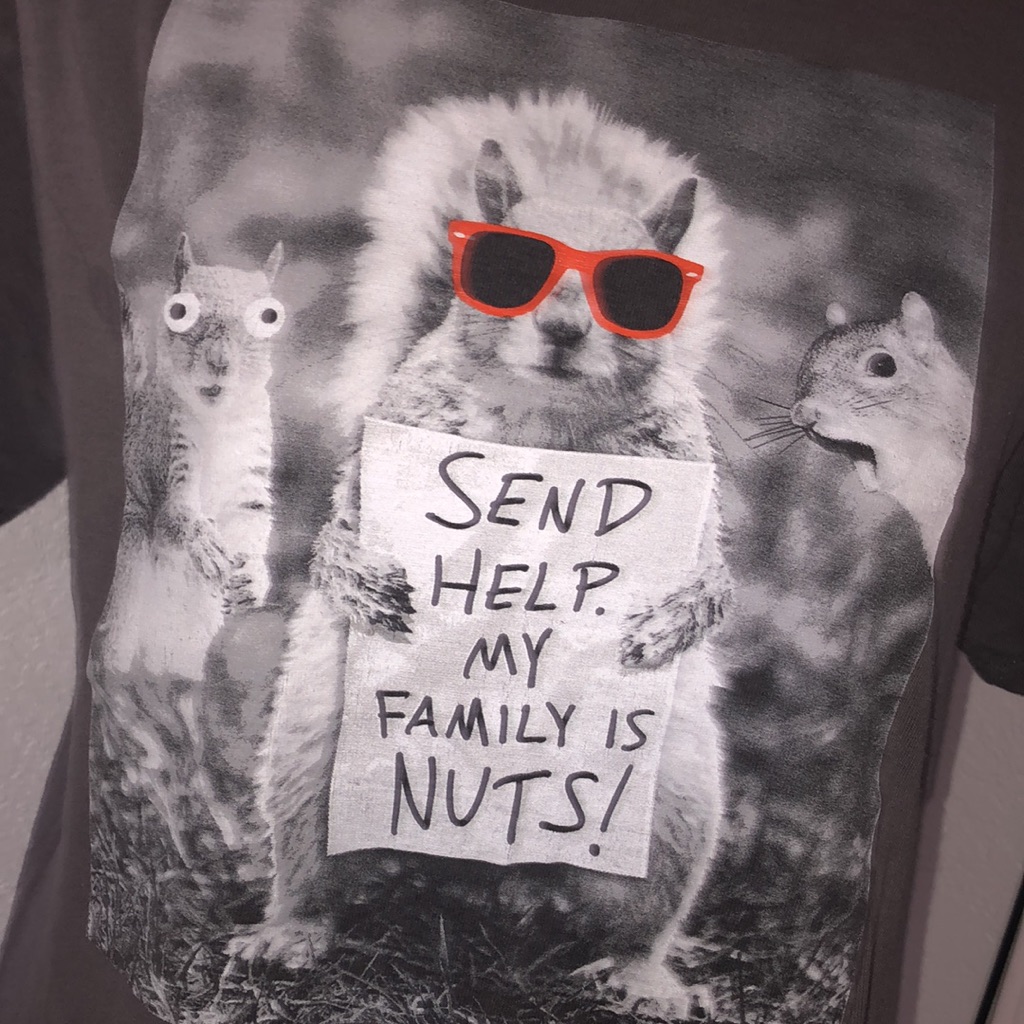 Grey Squirrel Tee